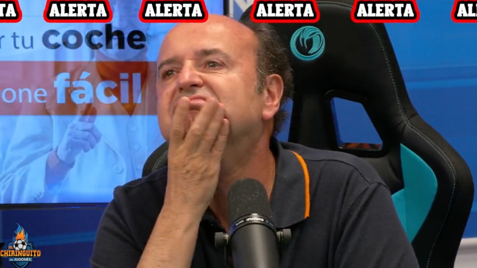 Juanma Rodríguez 'revienta' en El Chiringuito por Mbappé: al borde del llanto