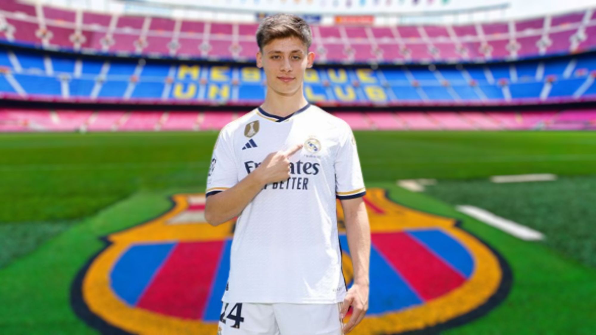 Güler retrata al Barça le suelta un 'zasca' antes del clásico de Estados Unidos Güler retrata al Barça le suelta un 'zasca' antes del clásico de Estados Unidos