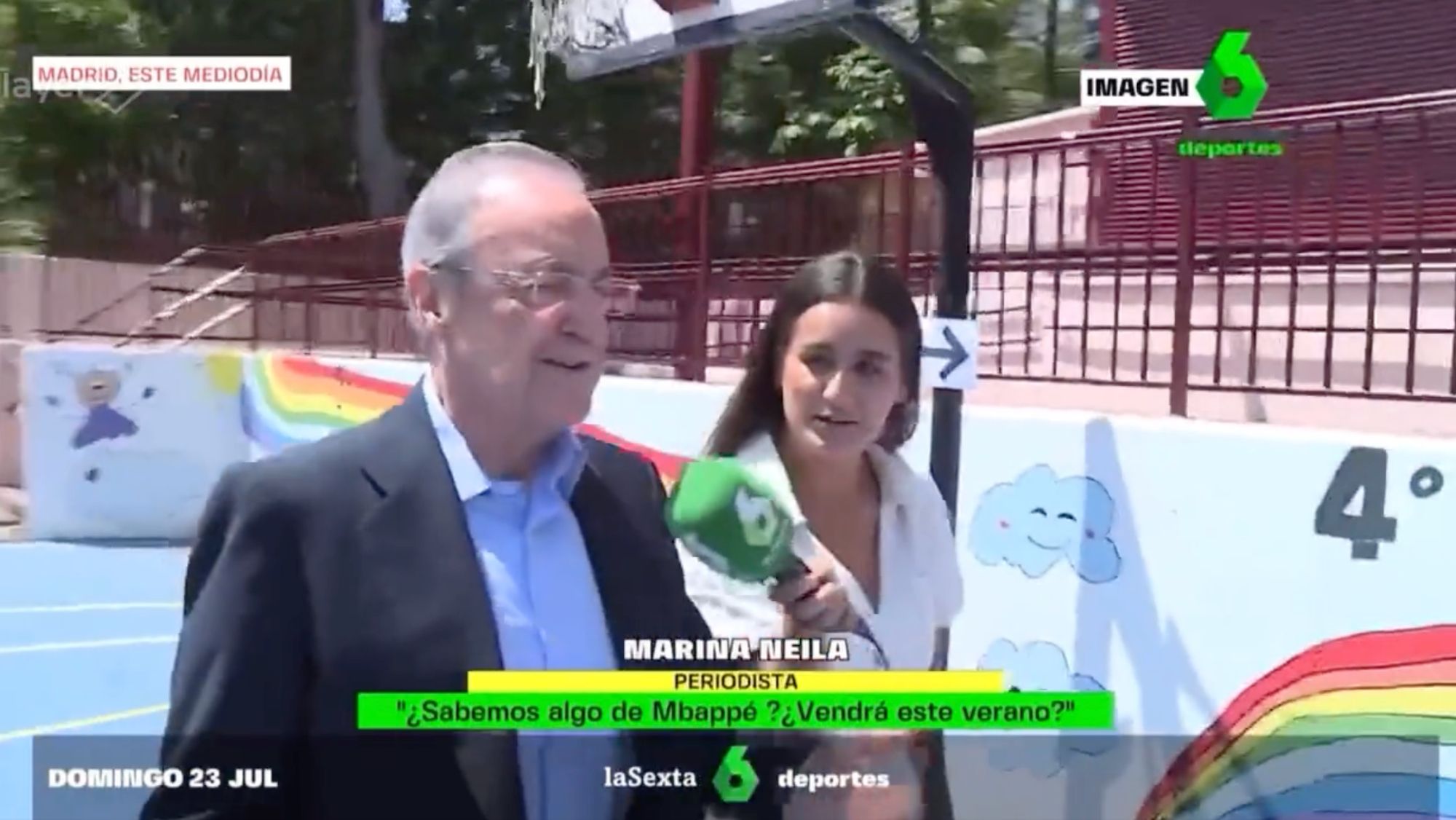 Florentino Pérez, cazado: "¿Mbappé este verano?", su respuesta ya es viral en redes