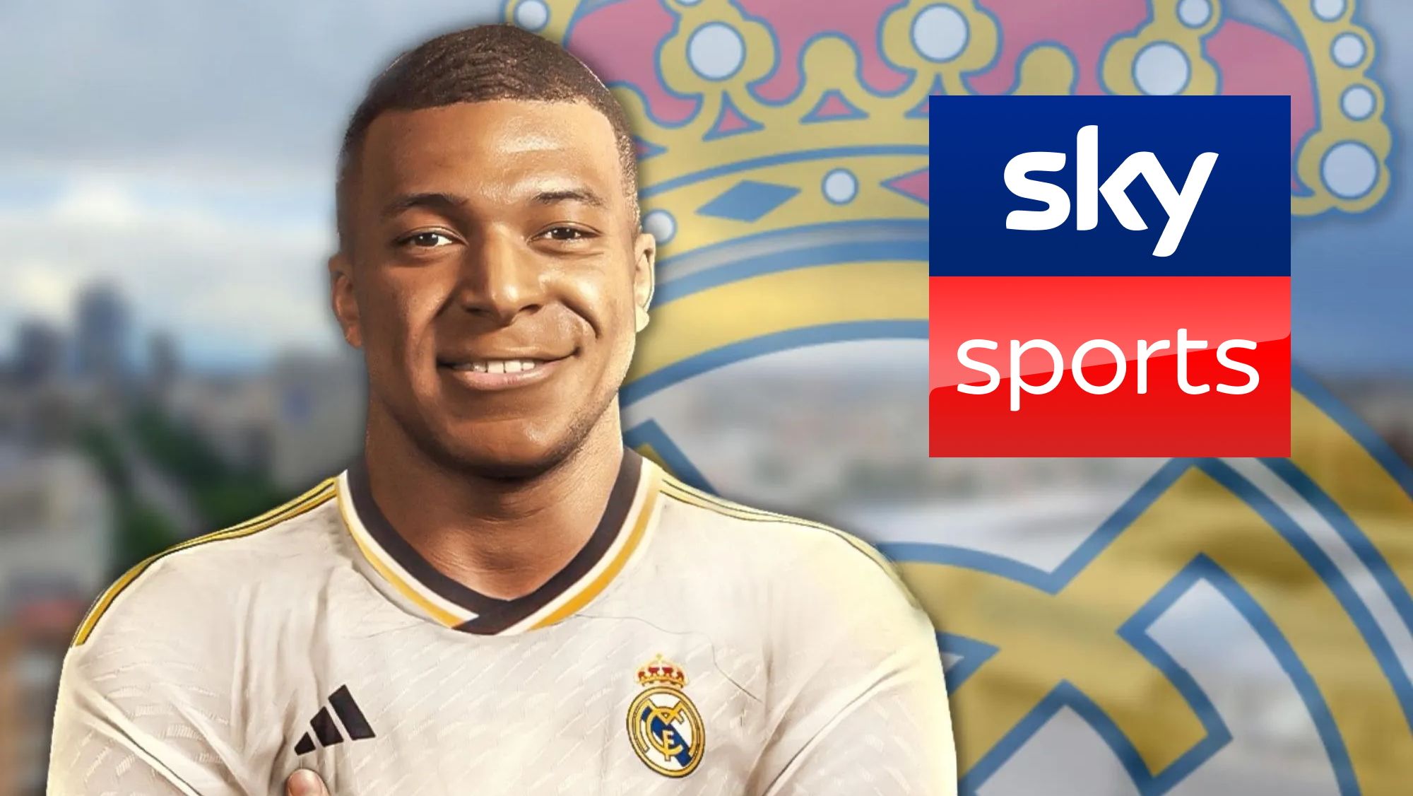 Sky Sports los 60 millones que llevan a Mbappé al Real Madrid