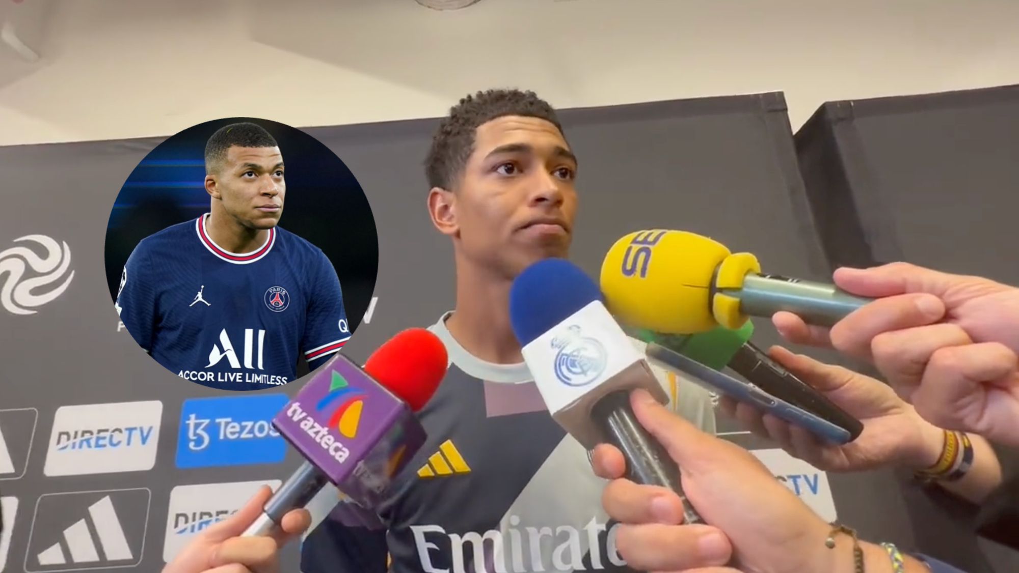 La viral respuesta de Bellingham sobre Mbappé: ¿próximo compañero de equipo?