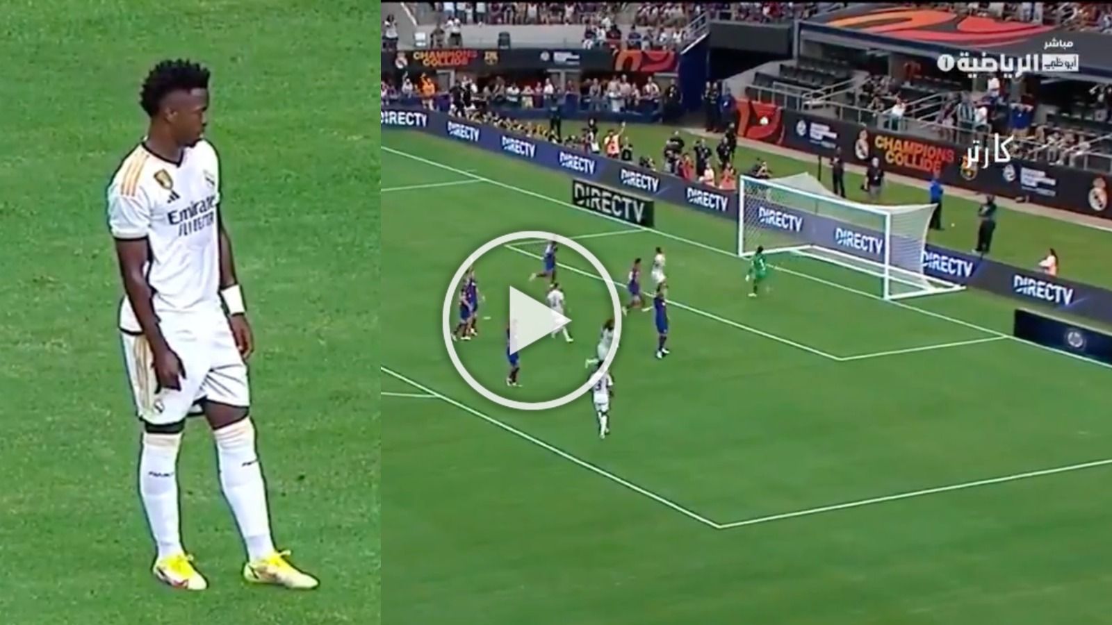 El gol fantasma de Vinicius contra el Barça: el árbitro no lo dio por bueno