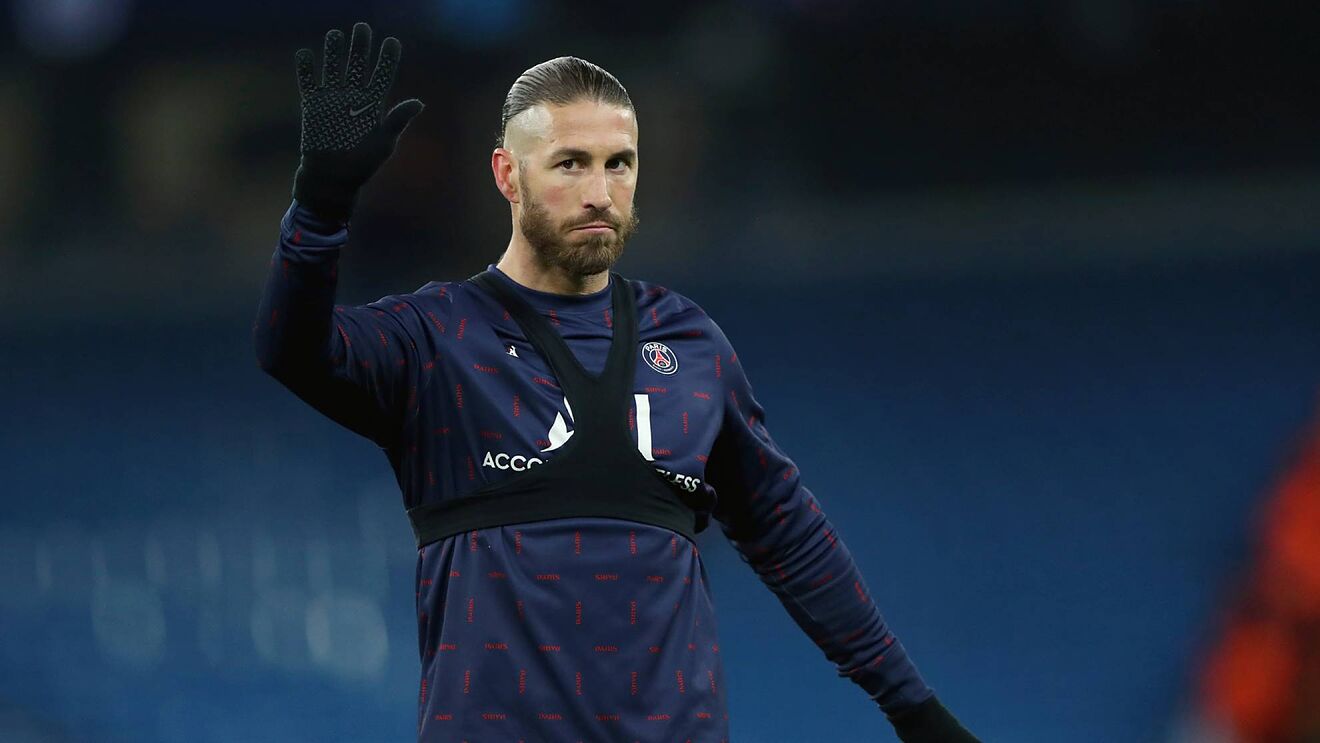 Sergio Ramos apenas ha podido contar para el PSG durante la temporada