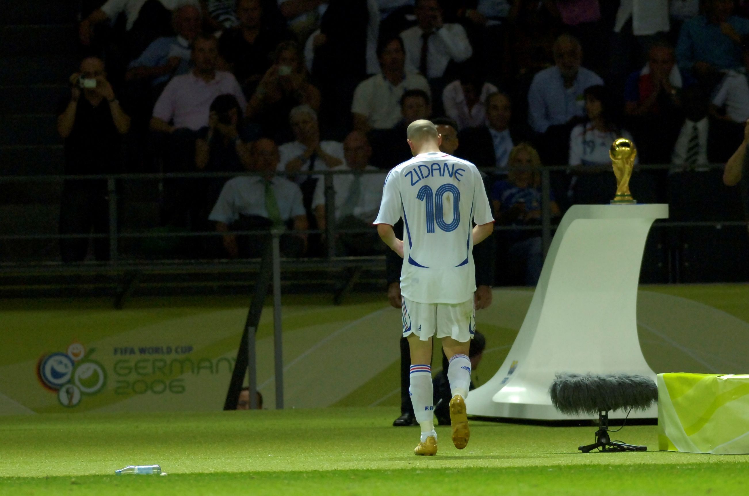 Zidane fue expulsado de la final del Mundial 2006