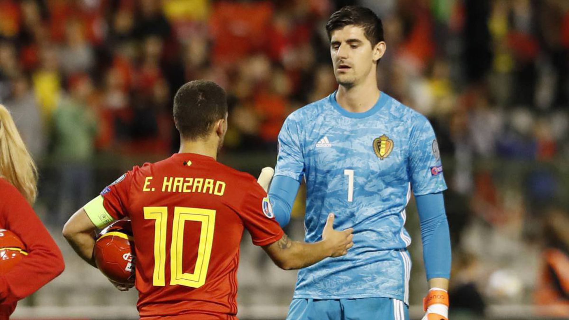 Hazard y Courtois debutan mañana con Bélgica en el Mundial Hazard y Courtois debutan mañana con Bélgica en el Mundial