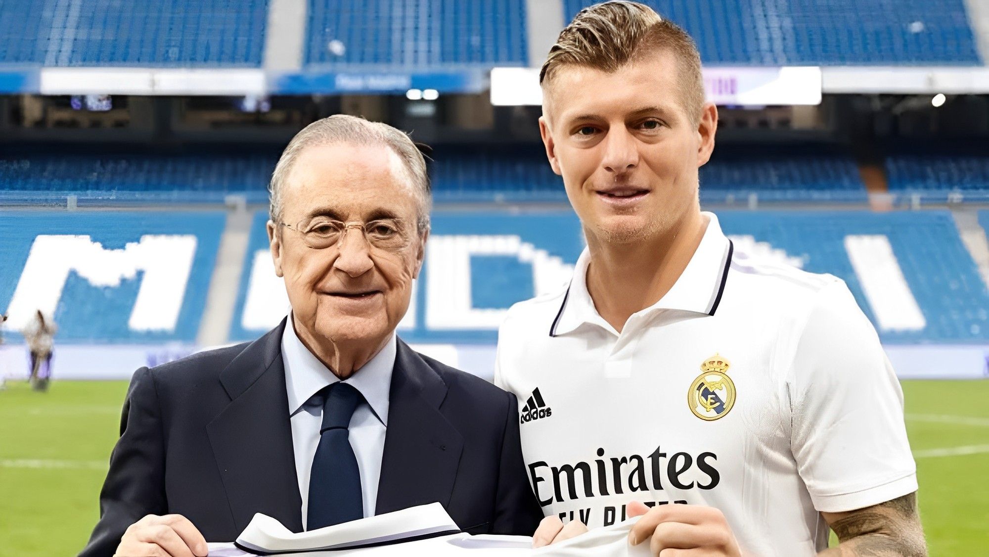 Florentino lo ve como heredero de Toni Kroos en 2024: "Mbappé antes que Haaland" Florentino lo ve como heredero de Toni Kroos en 2024: "Mbappé antes que Haaland"