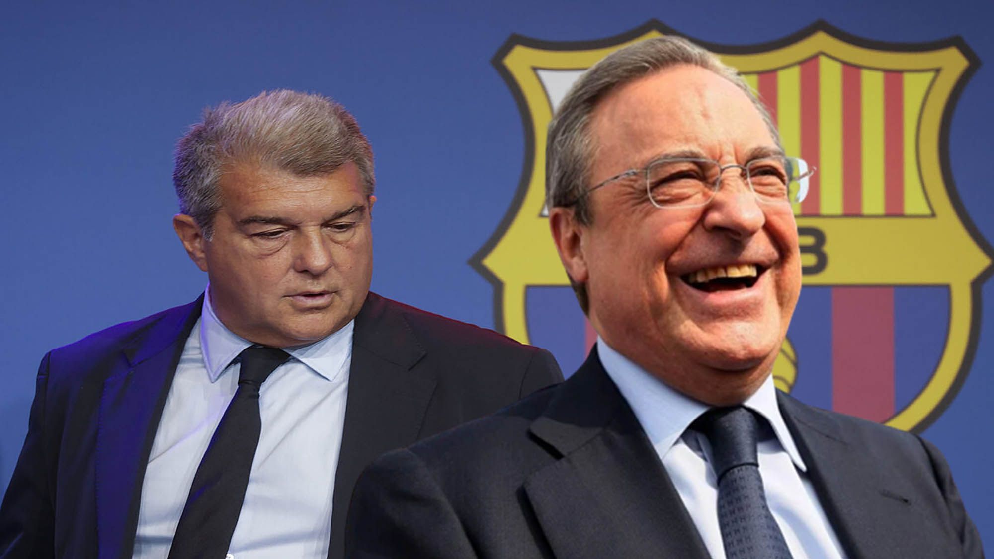 Florentino hunde a Laportaapalabra la llegada de este crack pretendido por el Barça