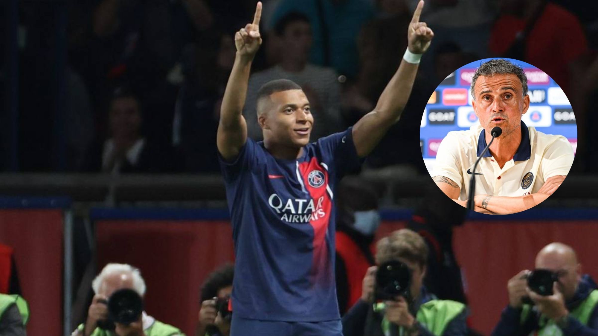 Luis Enrique anuncia la salida de Mbappé del PSG, se va al Madrid: "Tenemos q..." Luis Enrique anuncia la salida de Mbappé del PSG, se va al Madrid: "Tenemos q..."