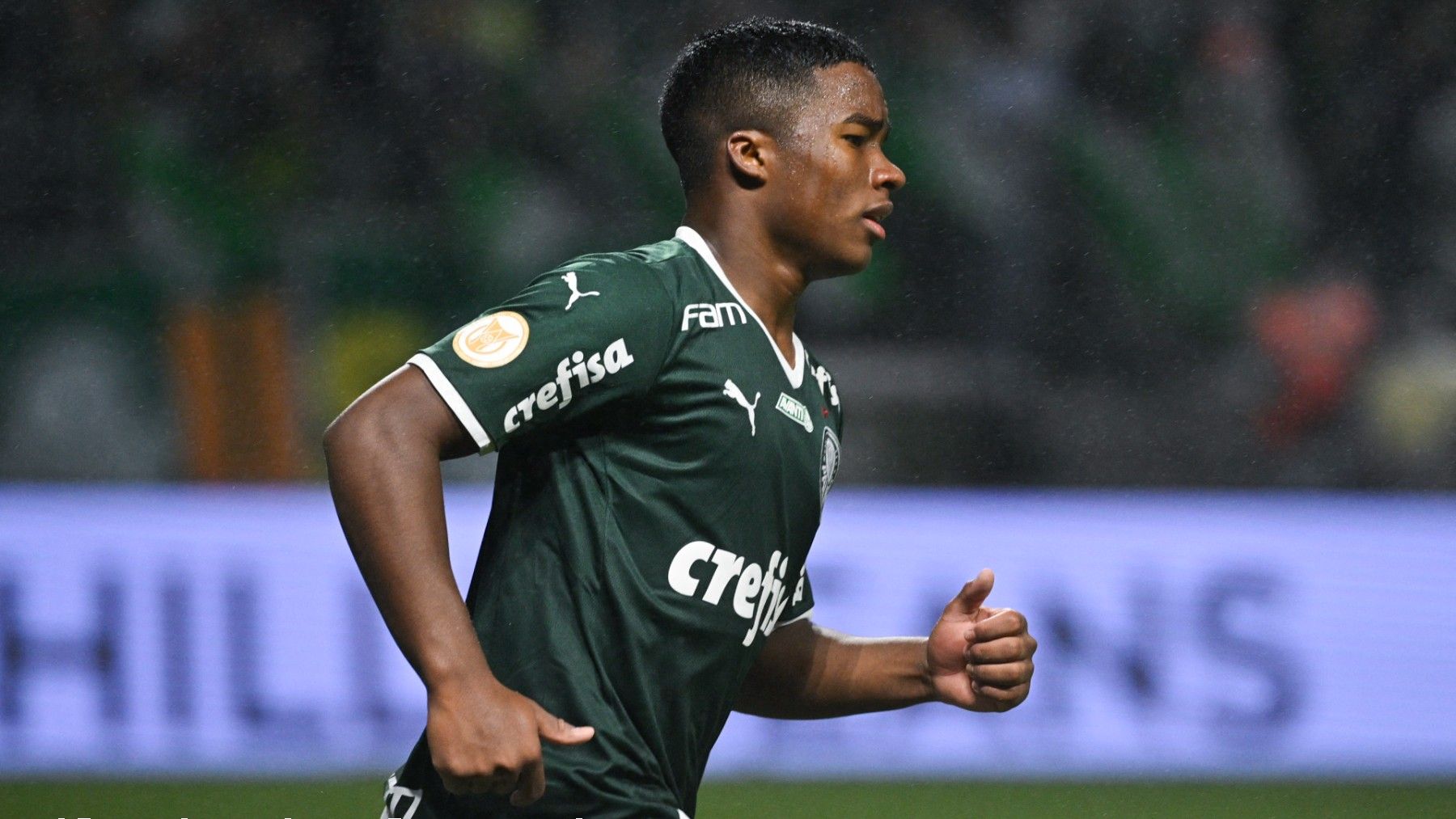 Endrick con Palmeiras