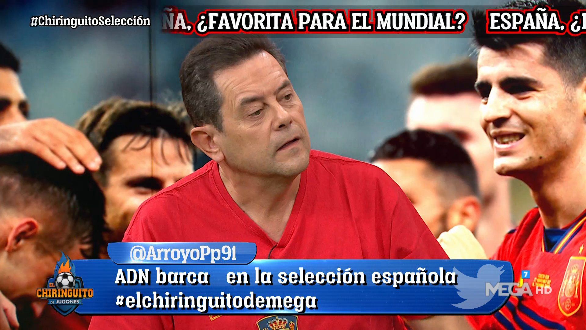 Tomás Roncero ayer en 'El Chiringuito'