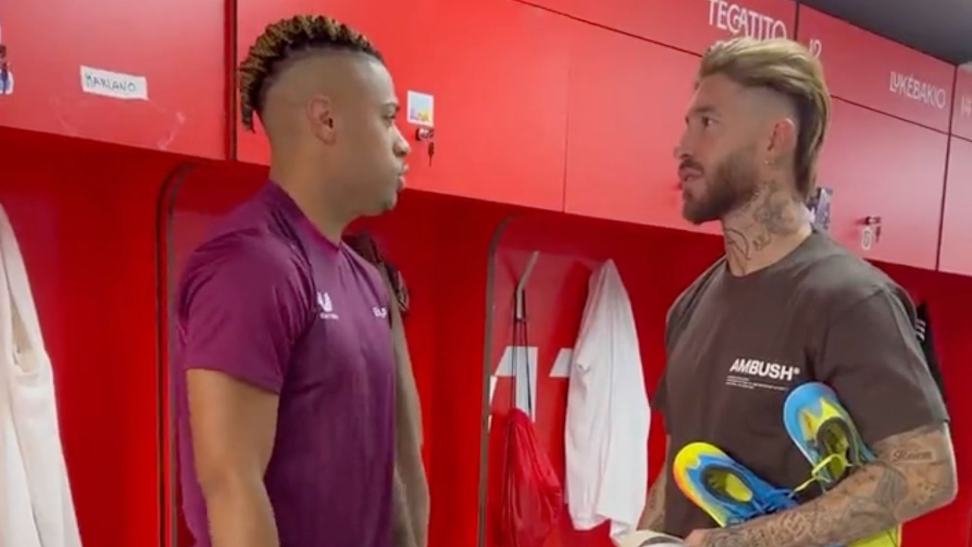 La primera pregunta de Sergio Ramos a Mariano tras irse del Real Madrid: "¿Te has c...?"