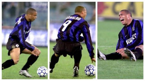 Segunda lesión de rodilla de Ronaldo Segunda lesión de rodilla de Ronaldo