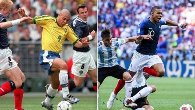 Ronaldo y Mbappé Ronaldo y Mbappé