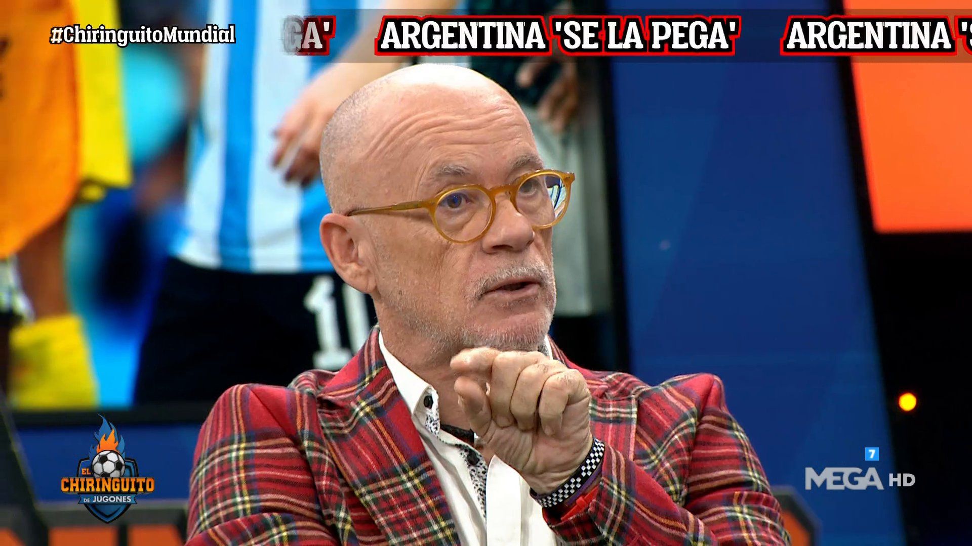 Alfredo Duro le daba un palo terrible a Leo Messi