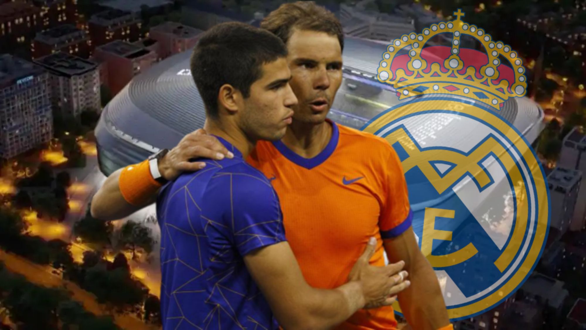 Rafa Nadal, al Bernabéu: partido homenaje contra Alcaraz y filtran la posible fecha Rafa Nadal, al Bernabéu: partido homenaje contra Alcaraz y filtran la posible fecha