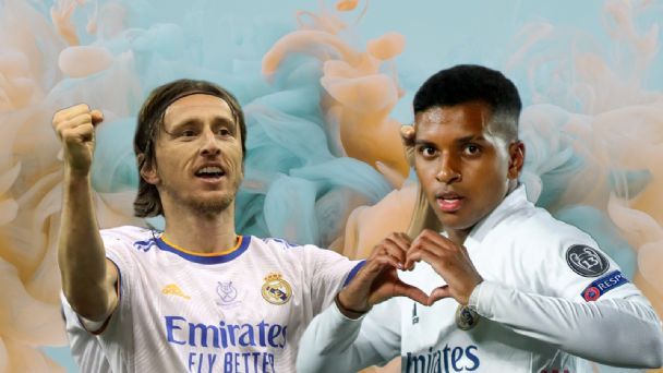 Luka modric y rodrygo goes