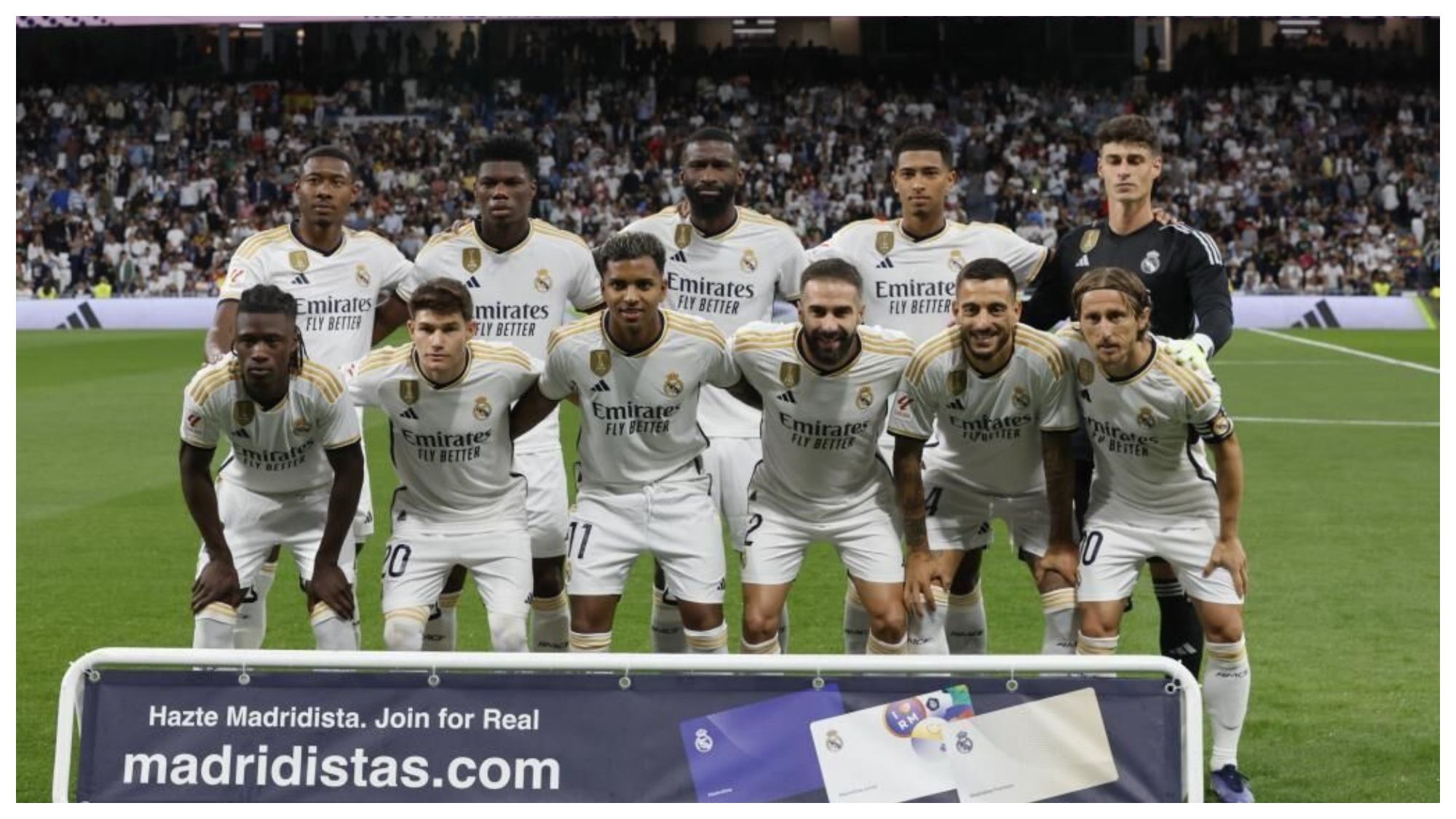 El Real Madrid publica una pista del once contra la Real Sociedadtitular seguro