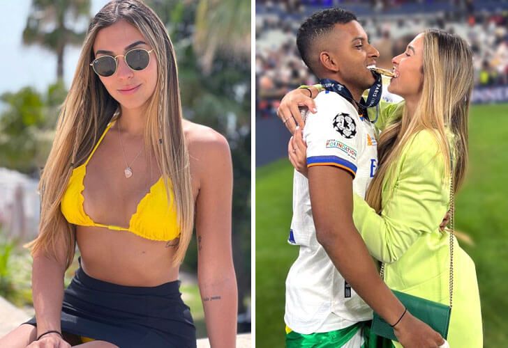 Luana Atik asi era la novia de Rodrygo del Real Madrid
