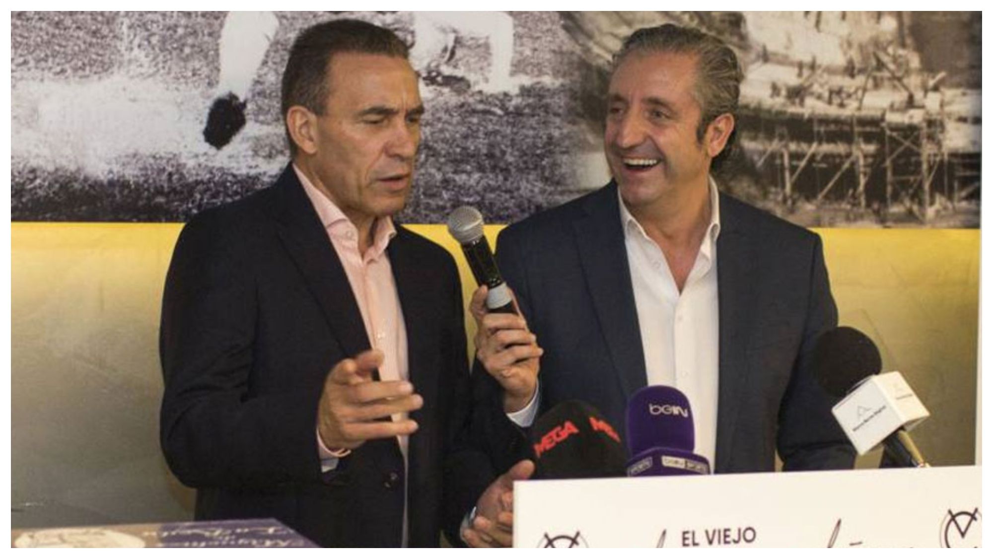 Josep Pedrerol y Paco Buyo