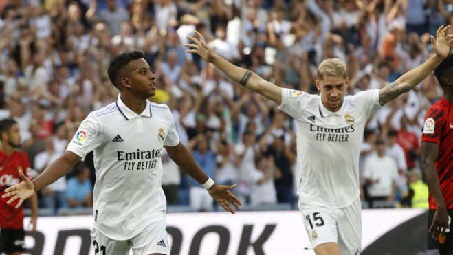 rodrygo y fede valverde