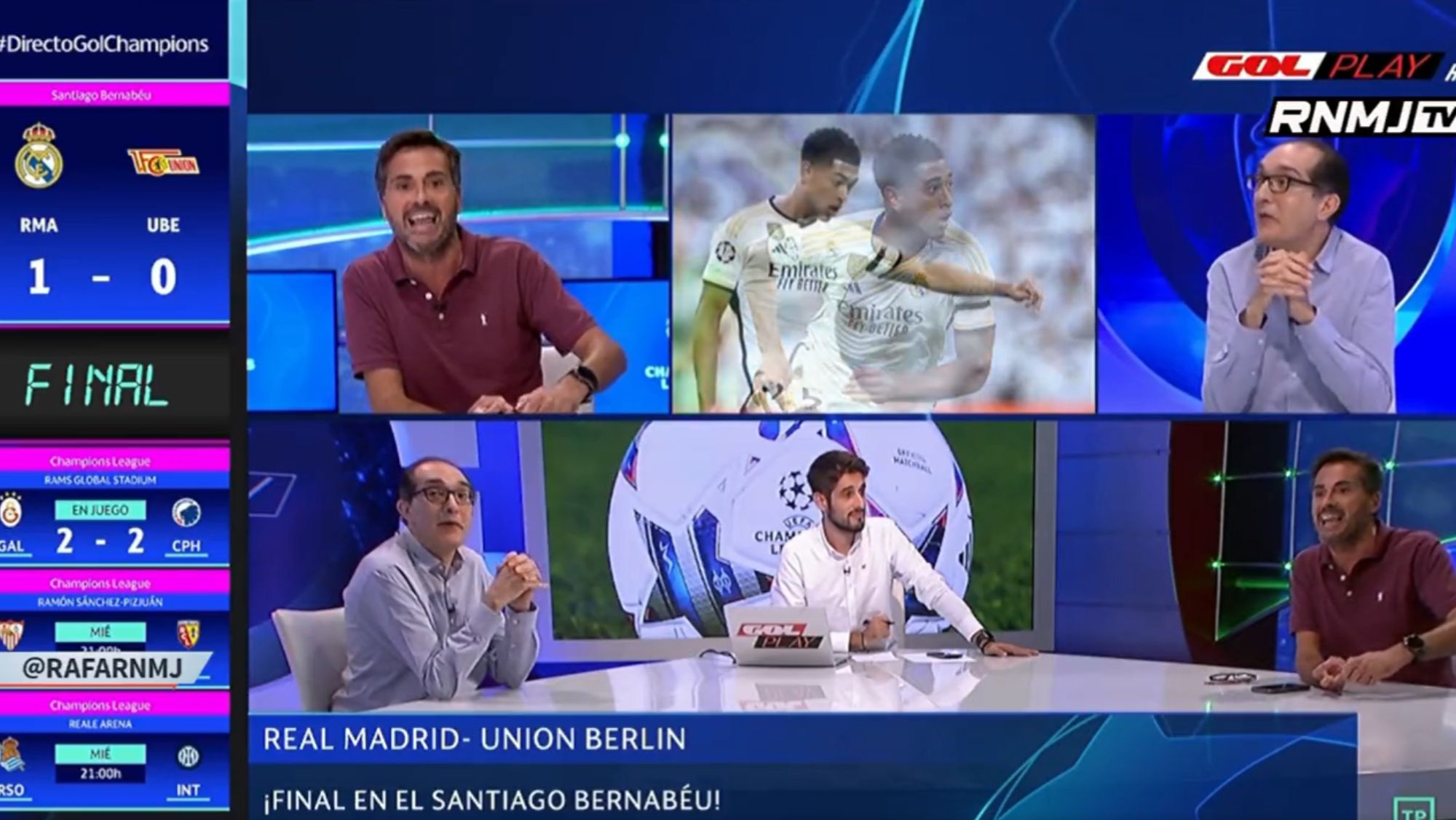 Acusaciones muy graves de este periodista contra el árbitro del partido