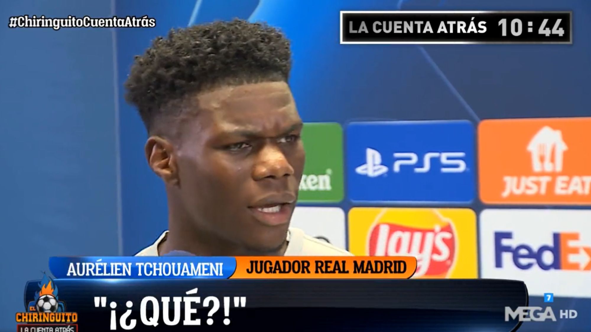 La respuesta de Tchouaméni a este periodista La respuesta de Tchouaméni a este periodista