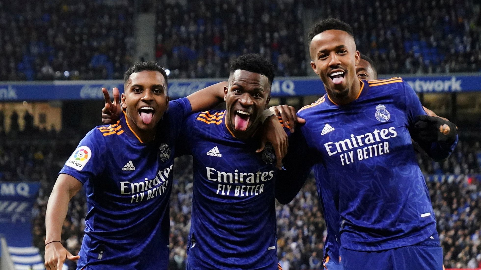 Los tres jugadores brasileños actuales del club