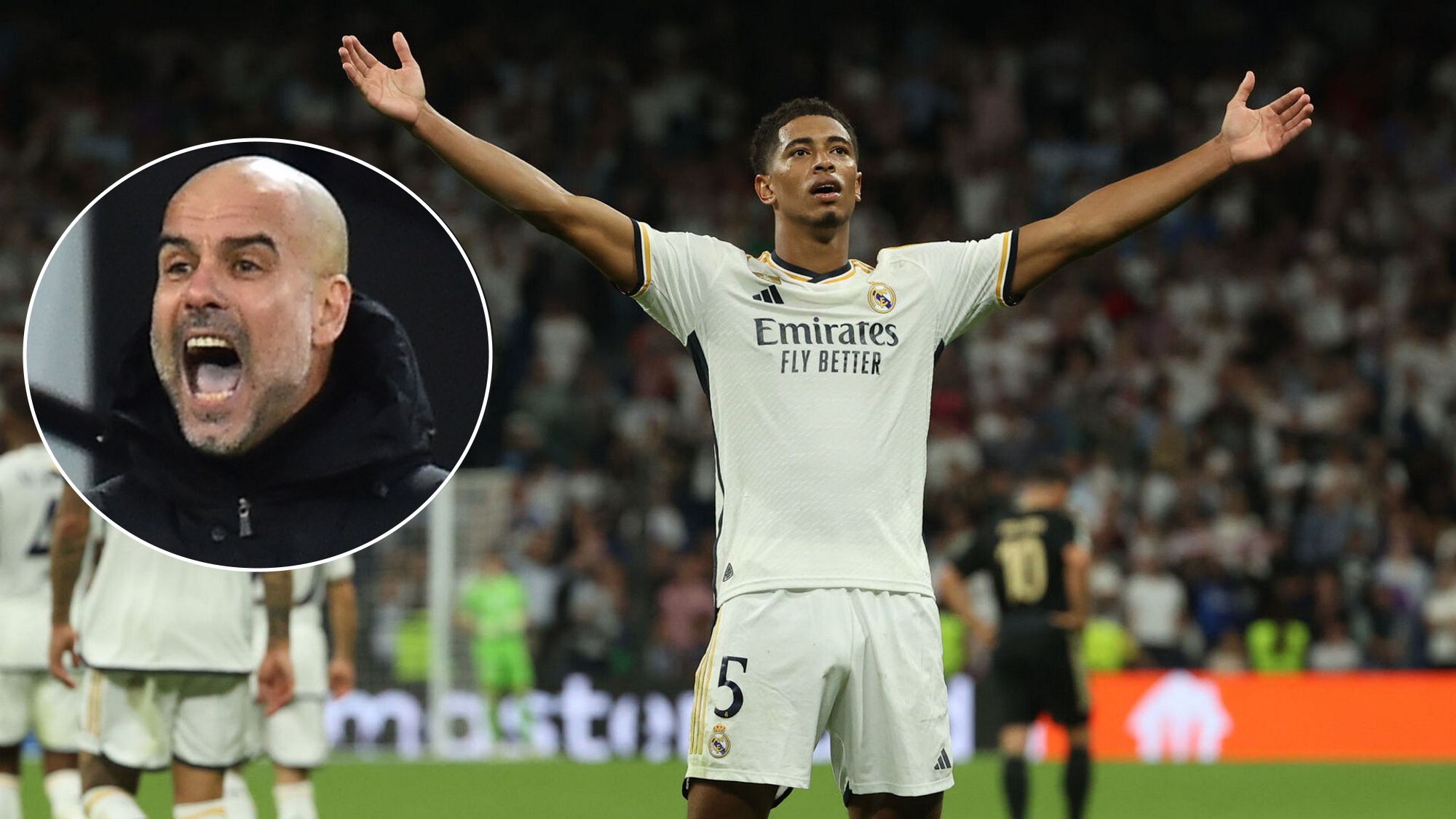 La frase que Guardiola le dijo a Bellingham para que no fuese al Real Madrid