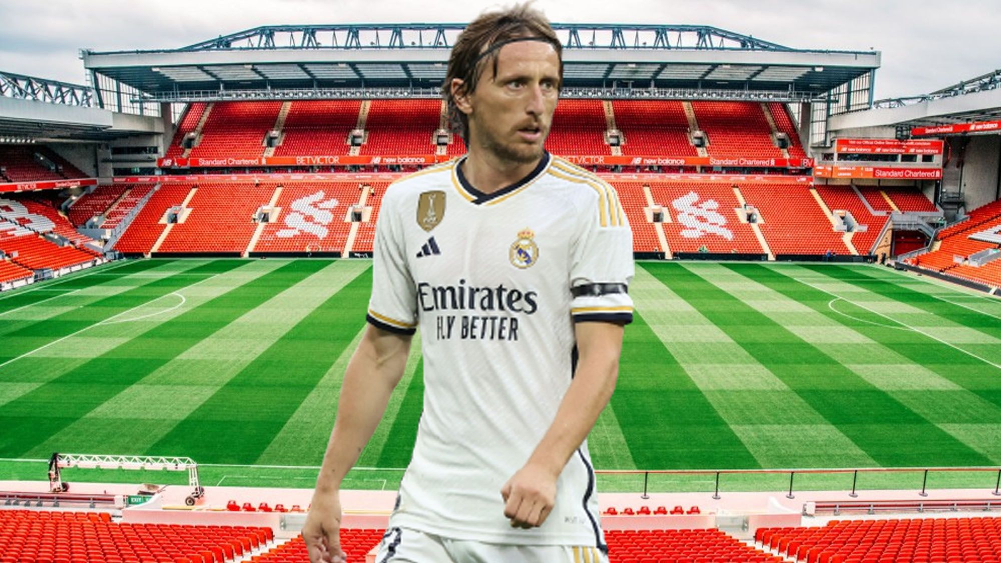 Fichó por el Liverpool, resentido por el no del Real Madrid, y ofende a Modric