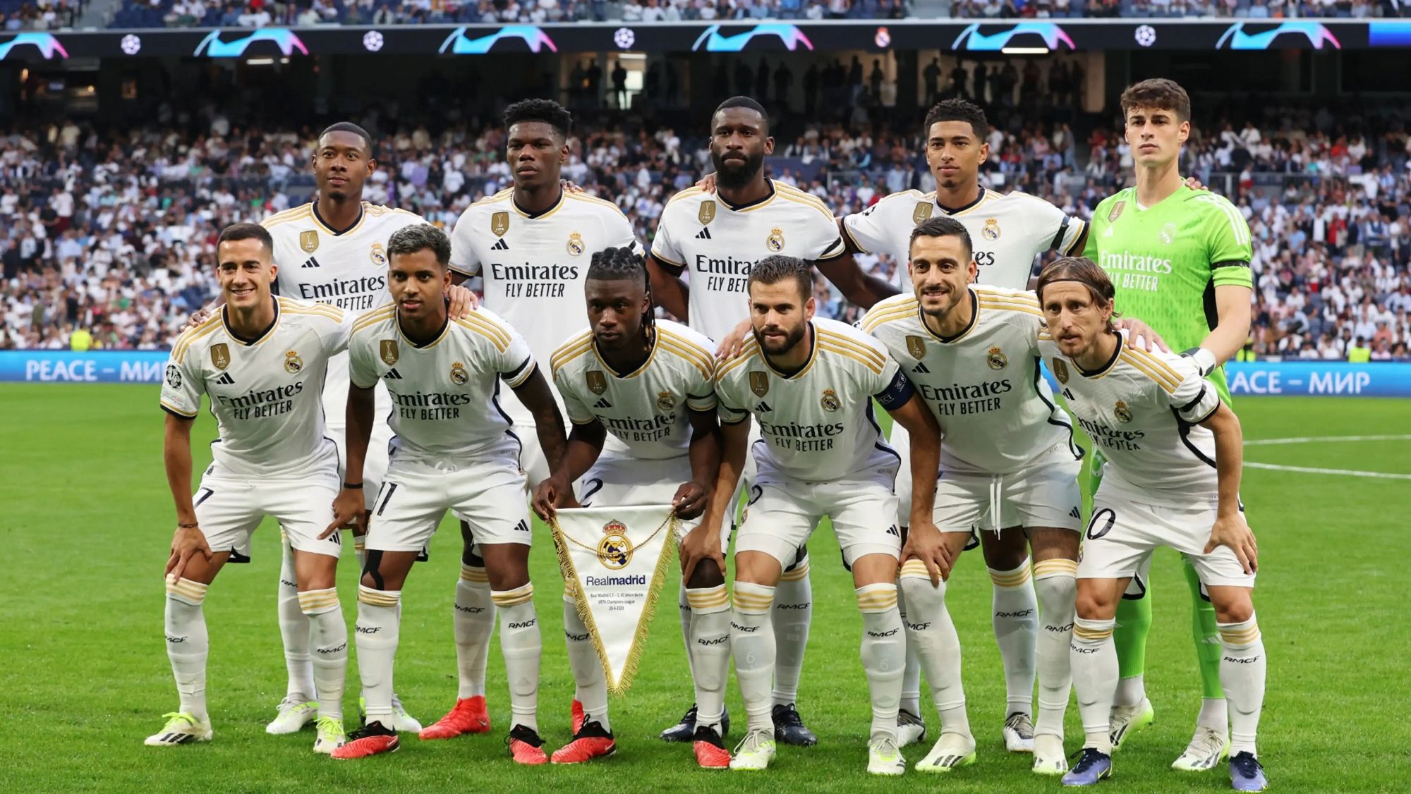 Oficial: el once titular del Real Madrid en el derbi con tres sorpresas