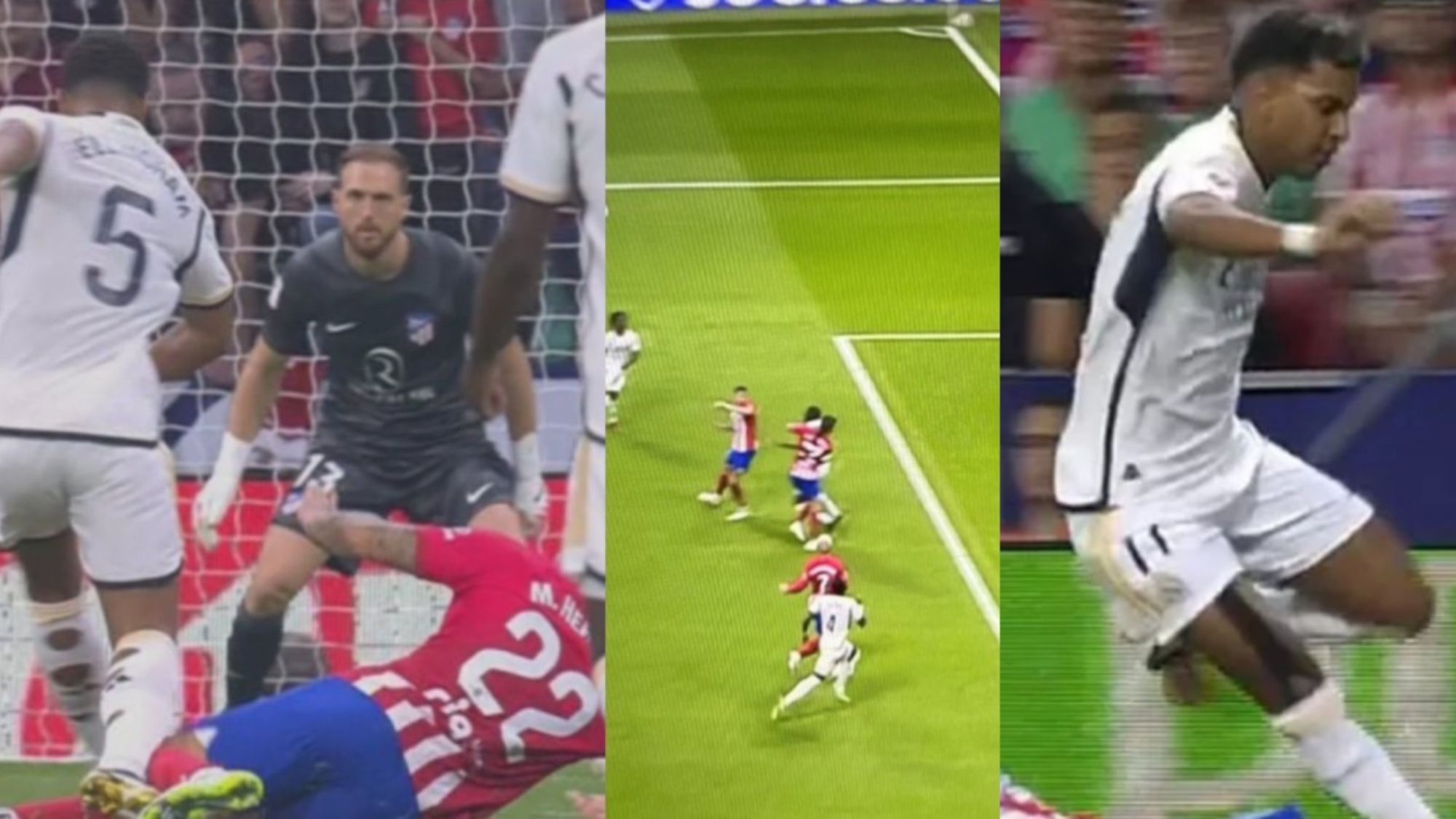 El Atlético gana el derbi con polémica: las tres jugadas que perjudicaron al Real Madrid El Atlético gana el derbi con polémica: las tres jugadas que perjudicaron al Real Madrid