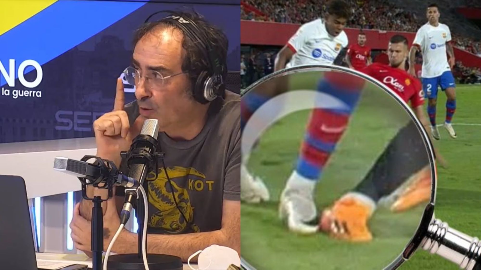 Iturralde opina sobre el penalti anulado a Lamine Yamal Iturralde opina sobre el penalti anulado a Lamine Yamal