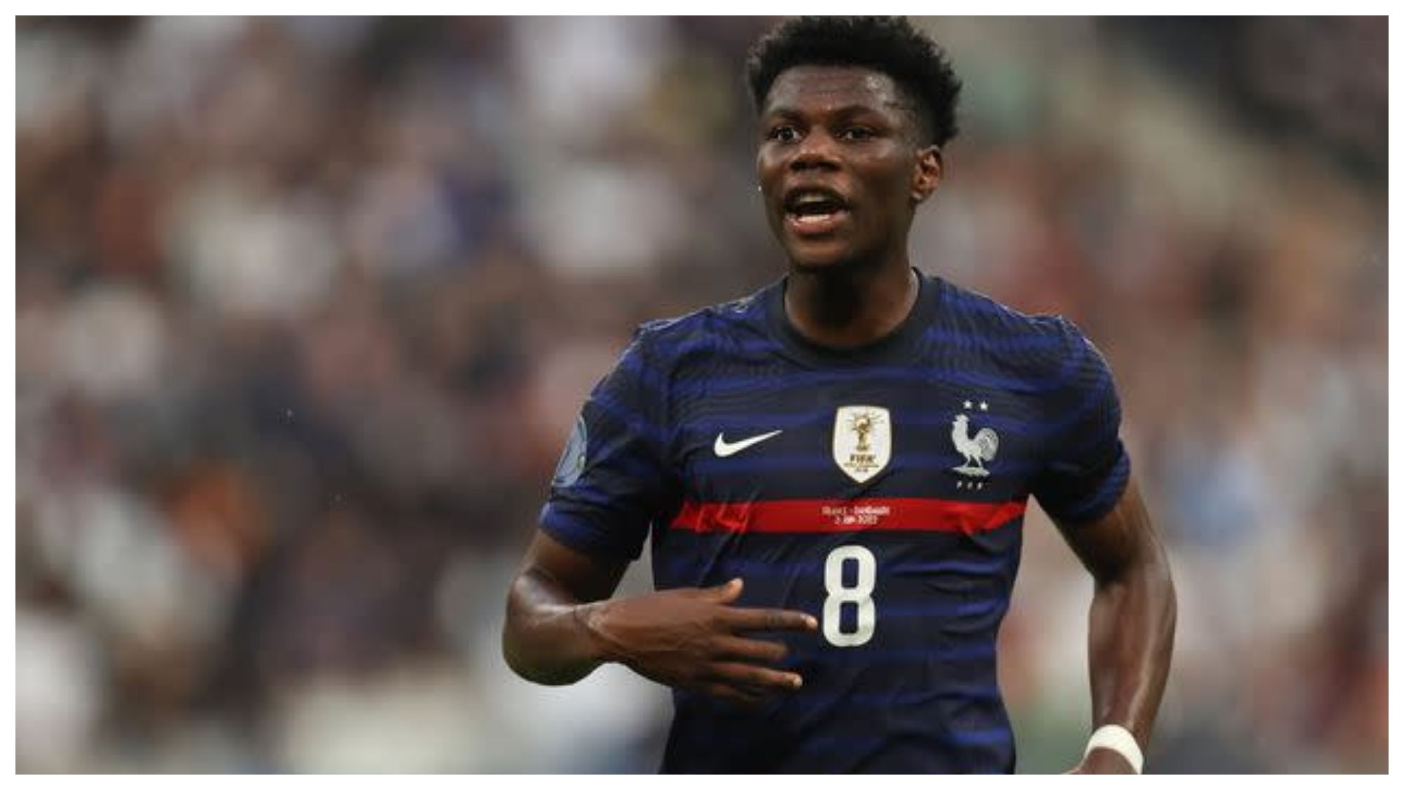 Aurélien Tchouaméni con Francia