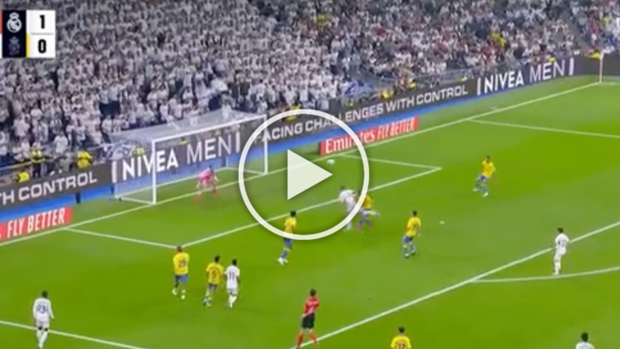 El impresionante gol de Joselu que ya es marca de la casa: imparable para el portero
