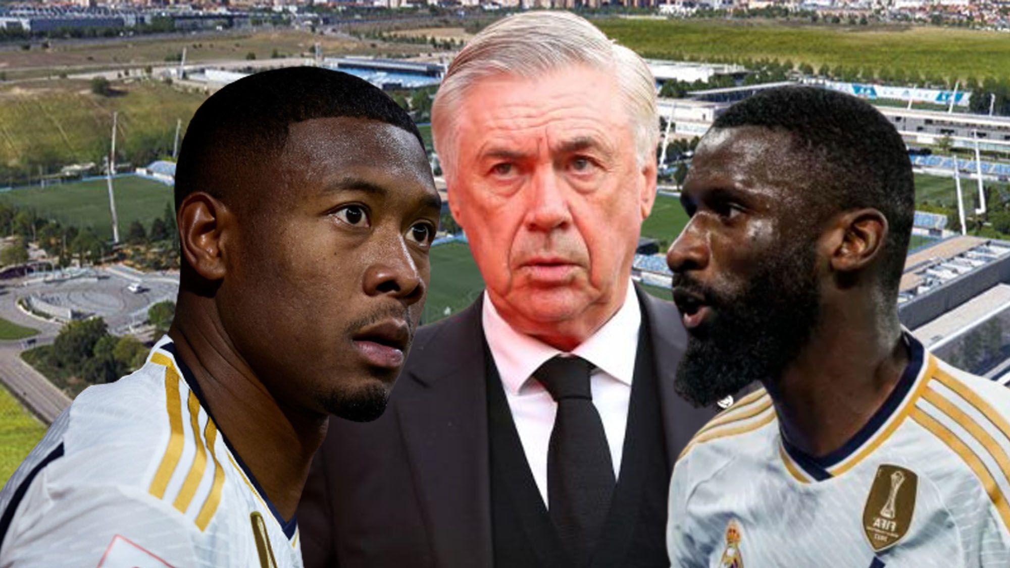 La solución de urgencia en el Real Madrid tras las lesiones de Alaba y Rüdiger La solución de urgencia en el Real Madrid tras las lesiones de Alaba y Rüdiger