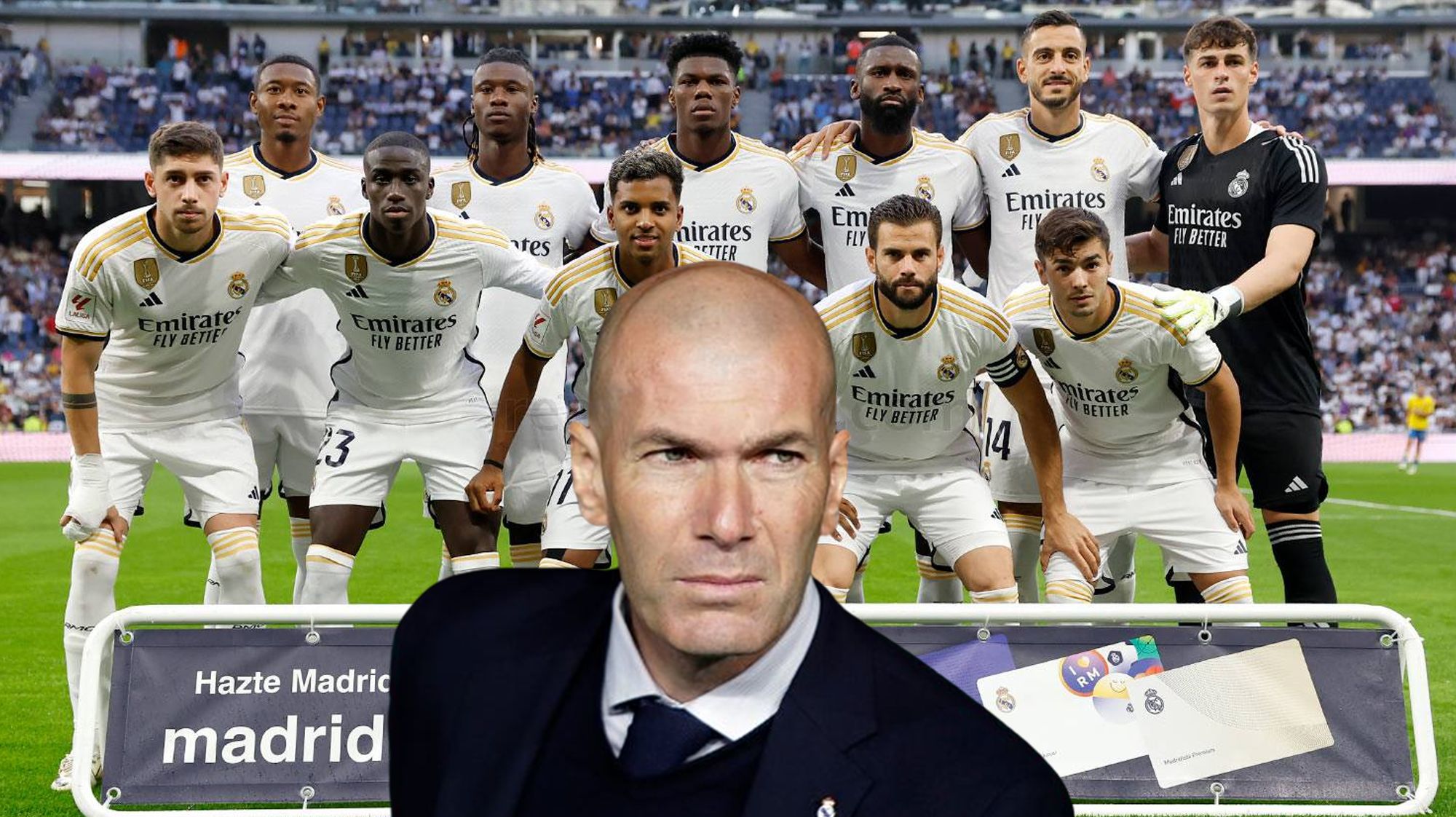 Zidane, si acepta, quiere llevarse a dos jugadores del Real Madrid: uno es francés Zidane, si acepta, quiere llevarse a dos jugadores del Real Madrid: uno es francés