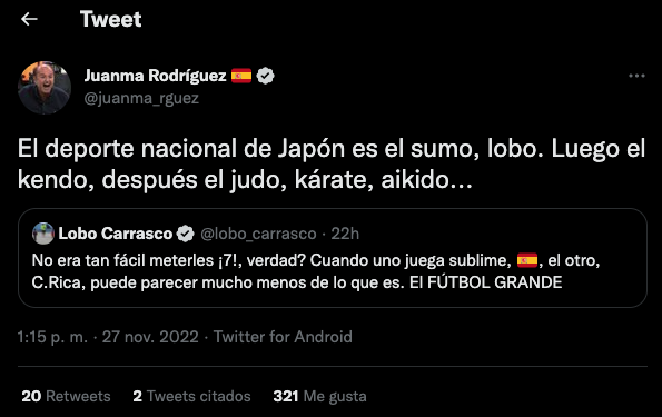 Juanma Rodríguez y Lobo Carrasco Juanma Rodríguez y Lobo Carrasco