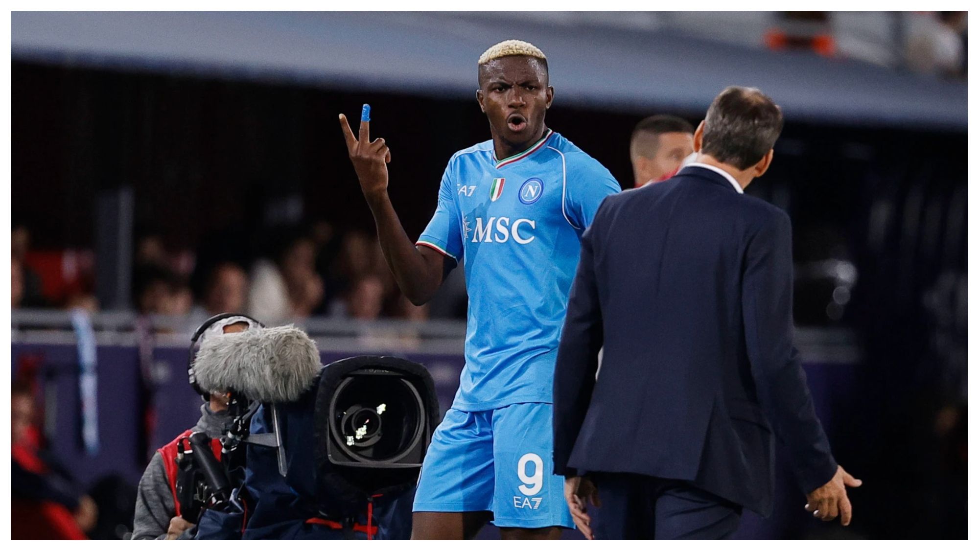 Osimhen y su posible fichaje por el Real Madrid“En invierno no, p…”