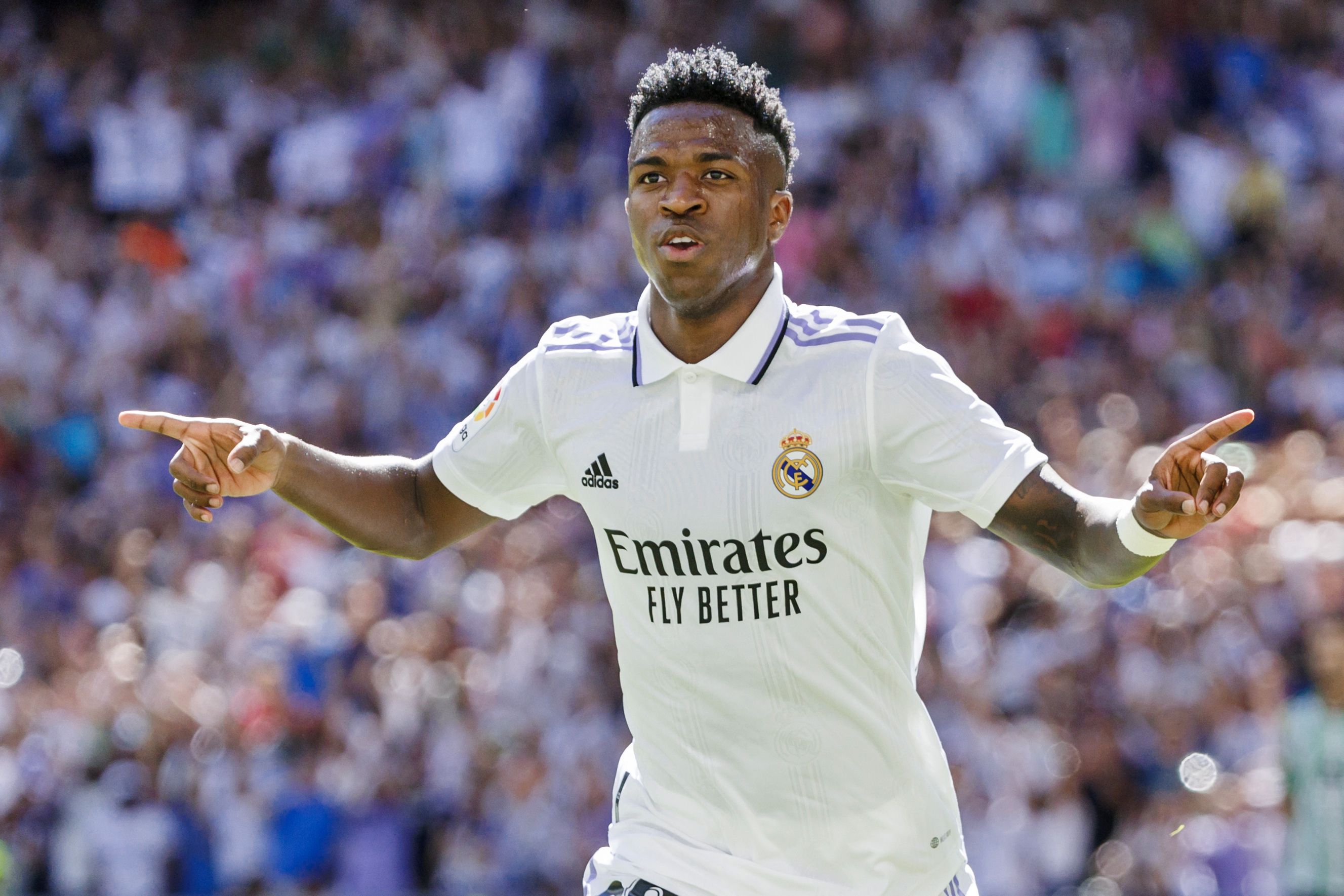 Vinicius debutó hace cuatro años con el Real Madrid