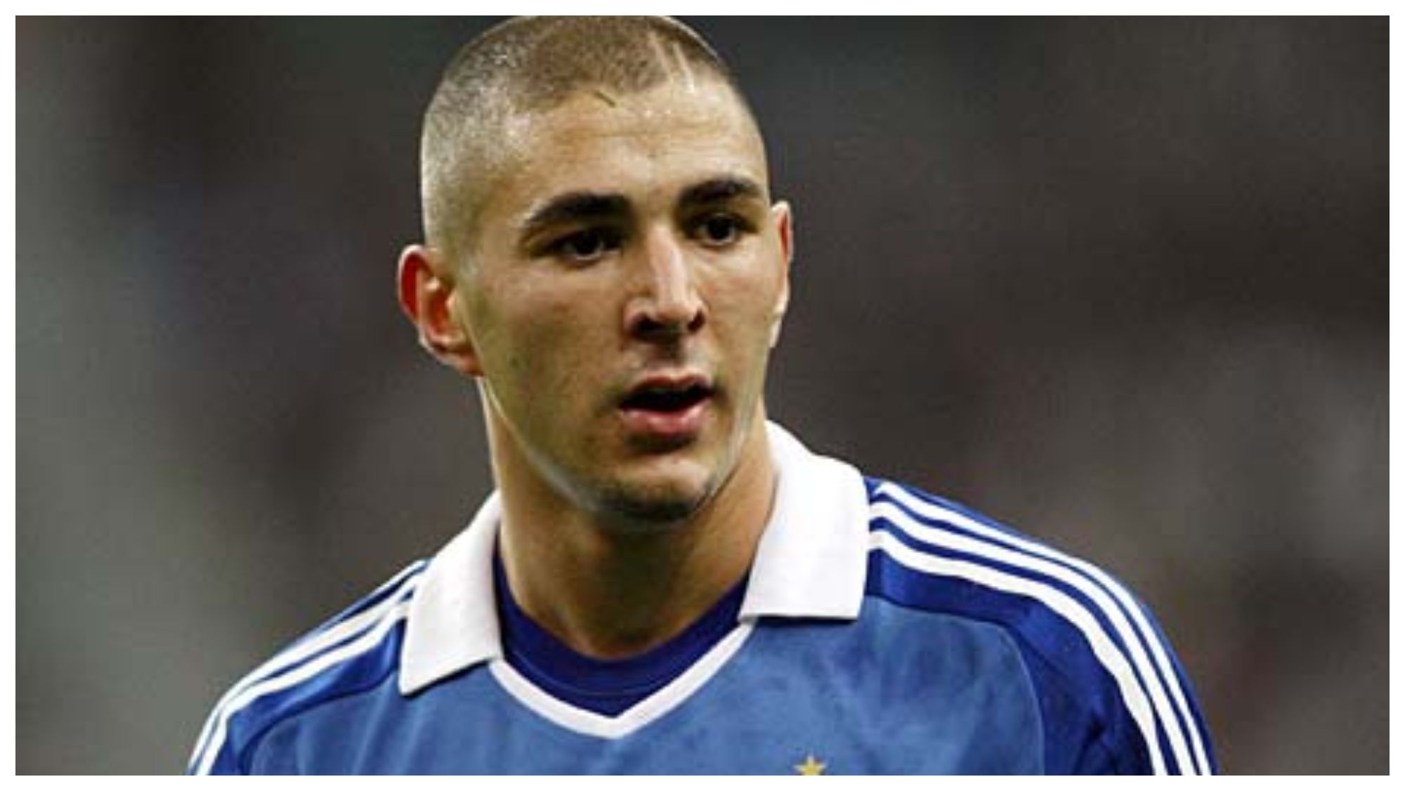 Karim Benzema con la Selección de Francia