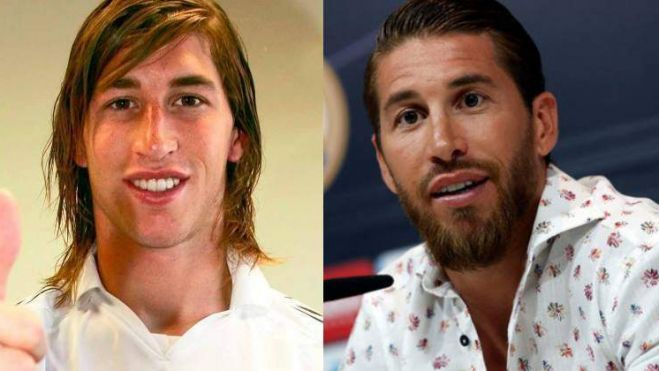 El antes y el después de Sergio Ramos