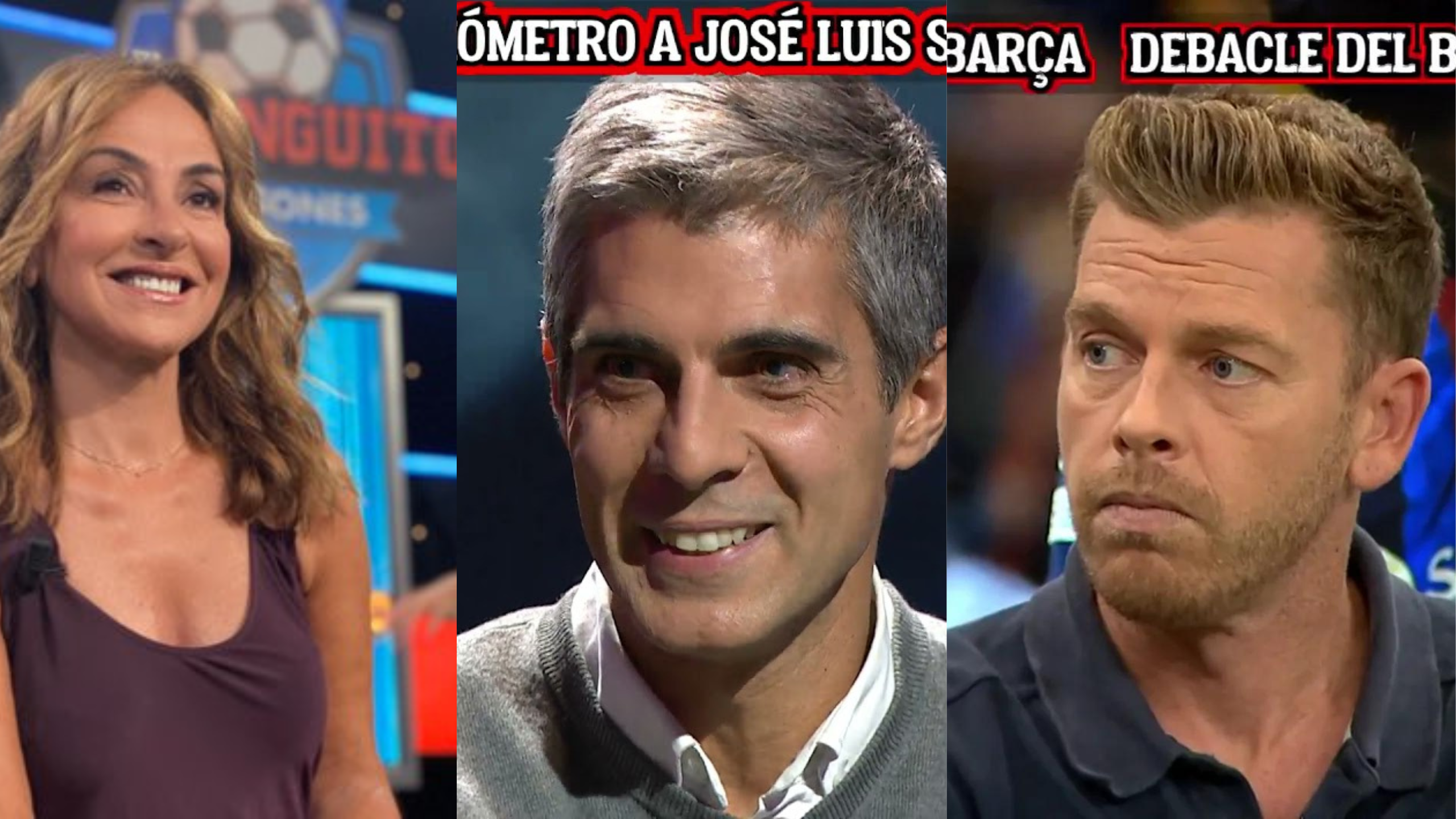 Carme BArceló, José Luis Sánchez y Jota Jordi tienen una "guerra"pendiente