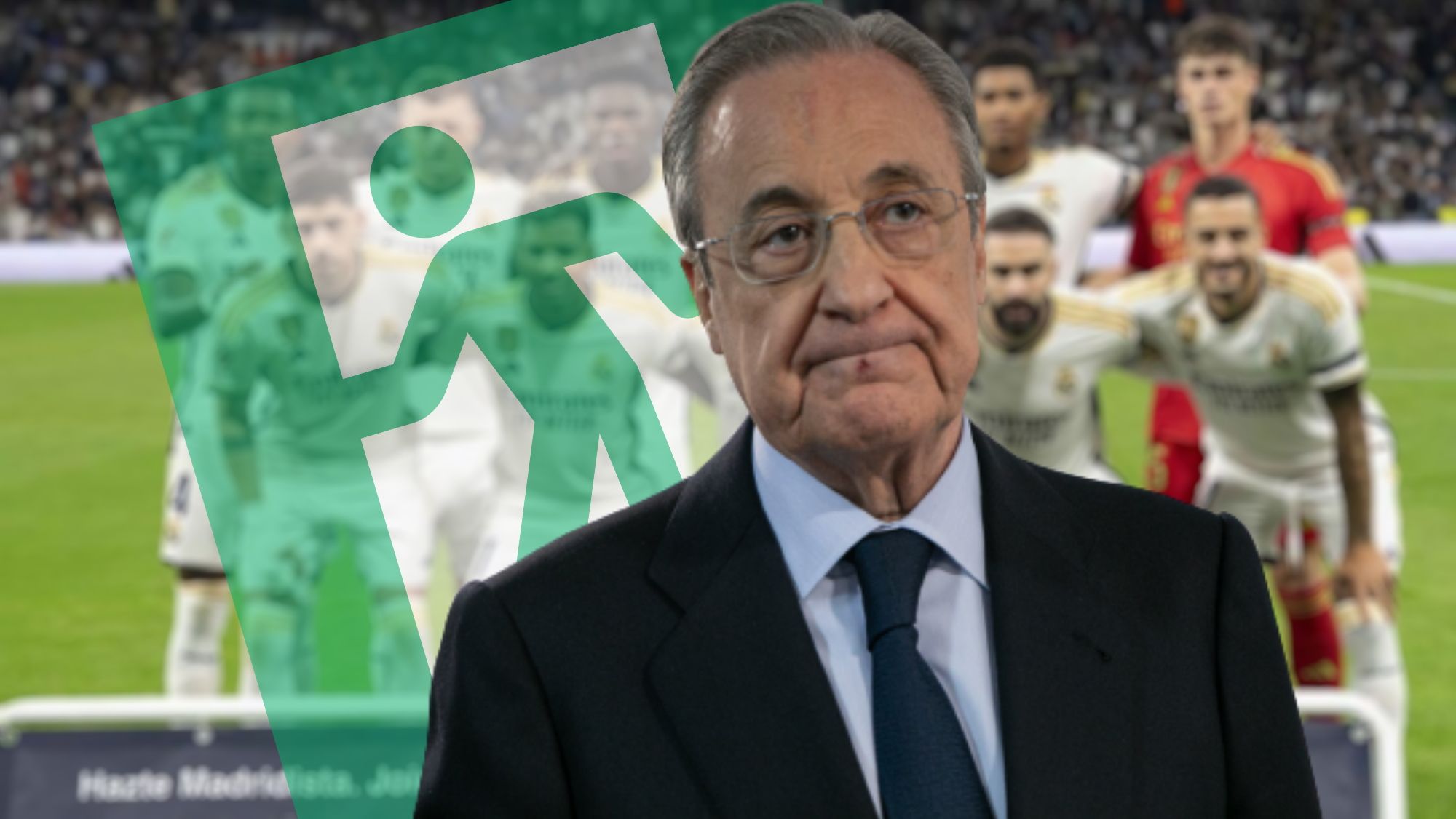 Florentino no descarta su salida