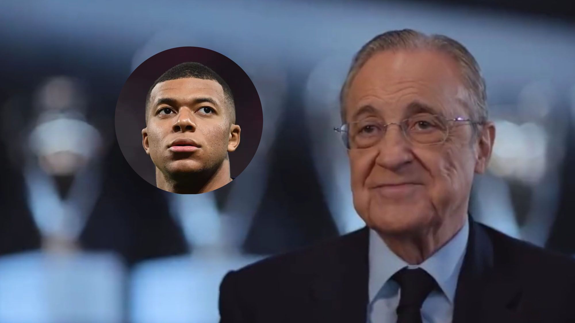 La respuesta de Florentino cuando le preguntan por Mbappé: menciona a otro jugador