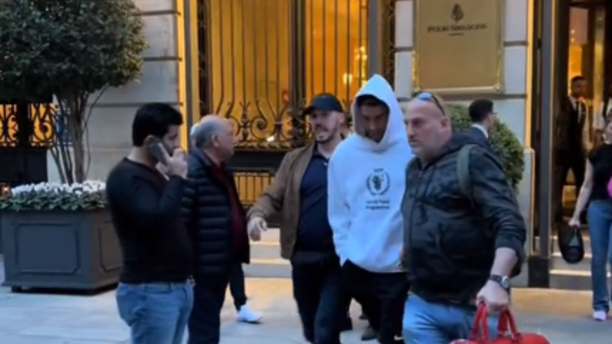 Pillado en plena capital de España