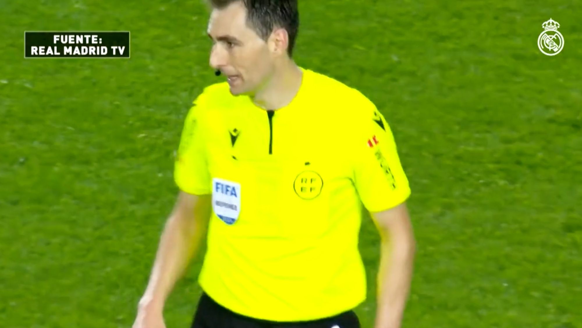 RMTV publica un vídeo con todos los fallos de Burgos Bengoetxeael árbitro del Sevilla Real Madri