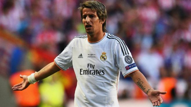 Fabio Coentrao fue futbolista del Real Madrid Fabio Coentrao fue futbolista del Real Madrid