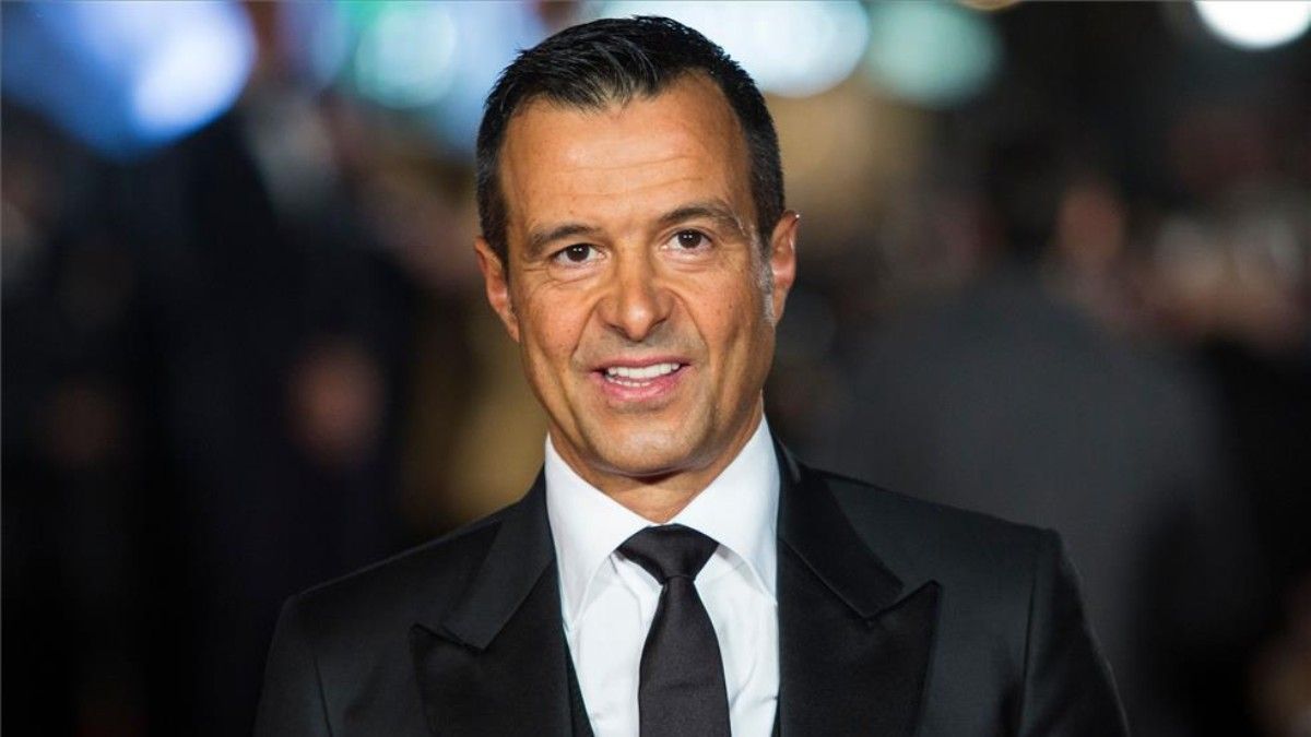 Jorge Mendes en un evento
