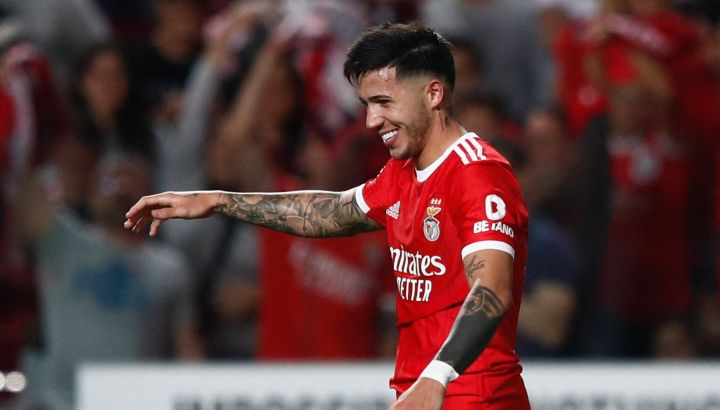 Enzo Fernández es actual jugador lisboeta Enzo Fernández es actual jugador lisboeta