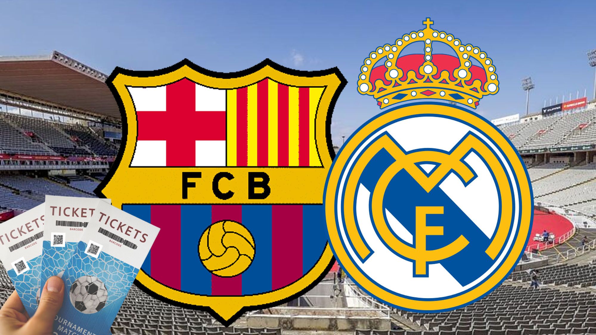 Entradas para el clásico: las más baratas y caras del FC Barcelona - Real Madrid Entradas para el clásico: las más baratas y caras del FC Barcelona - Real Madrid